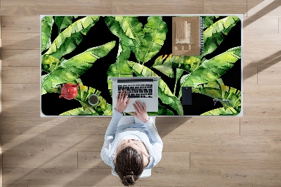 Tapete para secretária Folha tropical