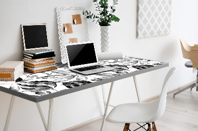 Base de secretária Folhas pintadas