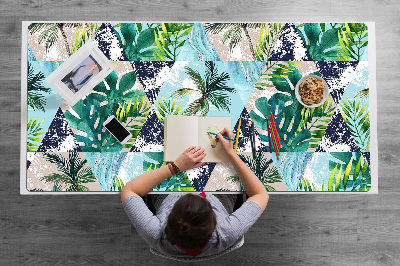 Tapete para secretária Mosaico tropical