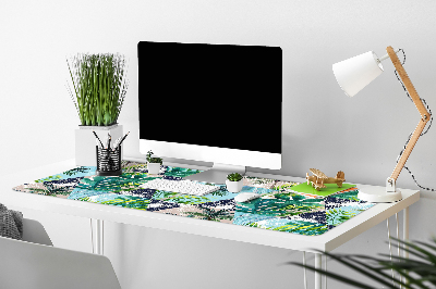 Tapete para secretária Mosaico tropical