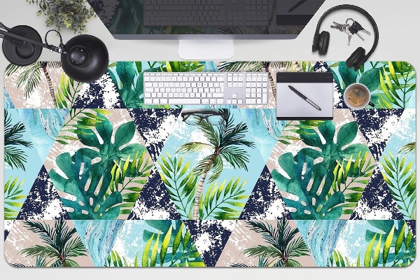 Tapete para secretária Mosaico tropical