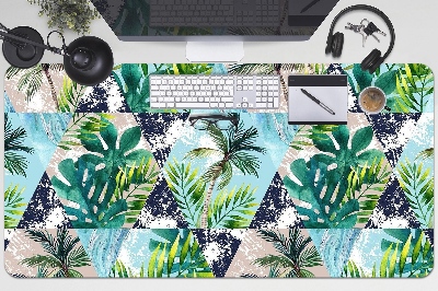 Tapete para secretária Mosaico tropical