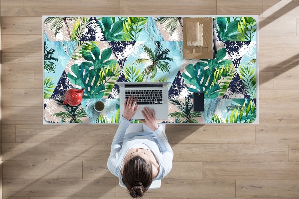 Tapete para secretária Mosaico tropical