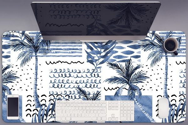 Base de secretária Palmeira azul