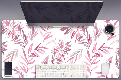 Base de secretária Folhas cor de rosa