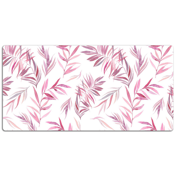 Base de secretária Folhas cor de rosa