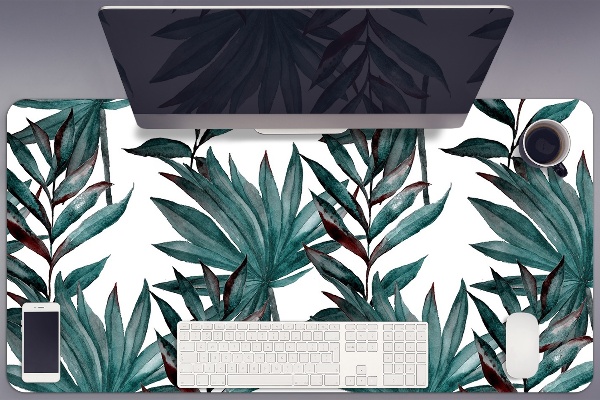 Tapete para secretária Ilustração tropical