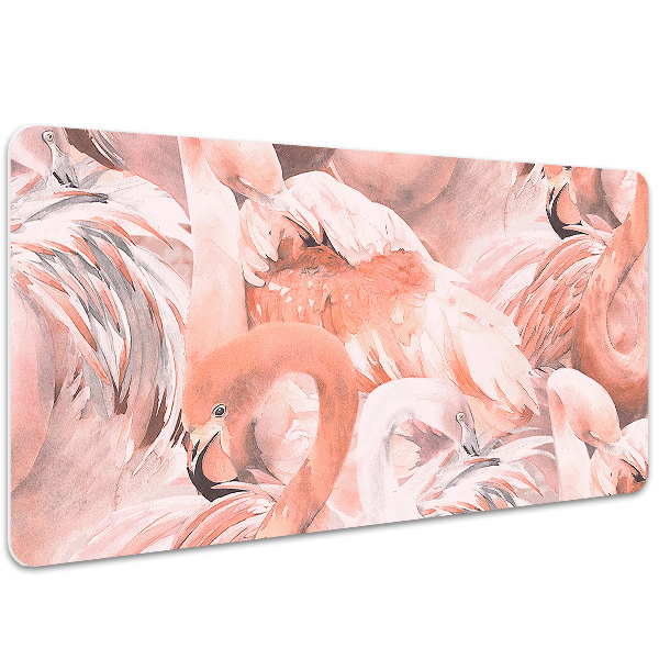 Tapete de secretária Flamingos