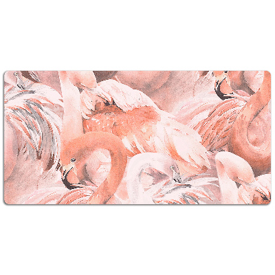 Tapete de secretária Flamingos
