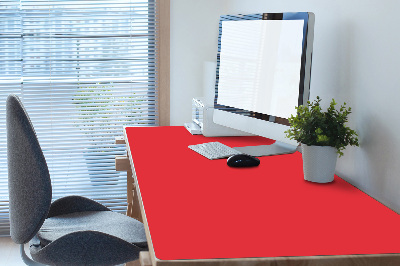 Tapete para secretária Vermelho brilhante