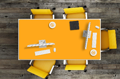 Tapete de secretária Amarelo intermediário