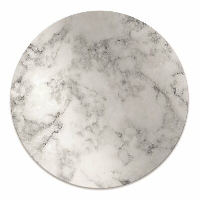 Tapete para cadeira de escritório Mármore branco