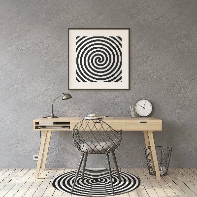 Tapete para escritório Espiral