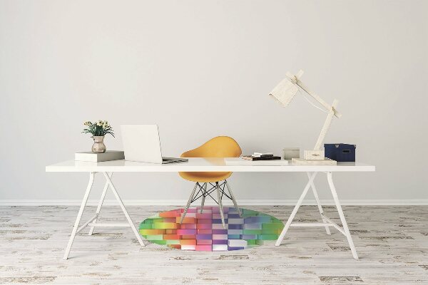 Tapete para escritório Abstração colorida