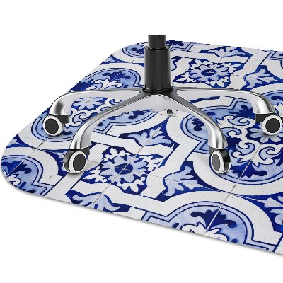 Tapete escritório Azulejos azuis