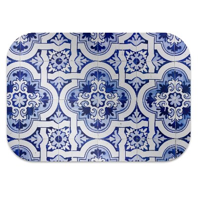 Tapete escritório Azulejos azuis