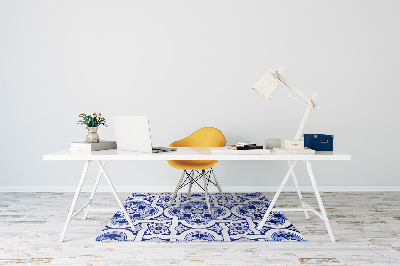 Tapete escritório Azulejos azuis