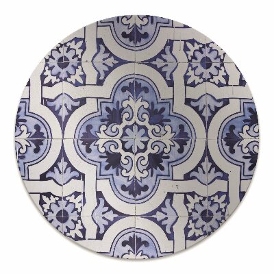 Tapete escritório Azulejos azuis