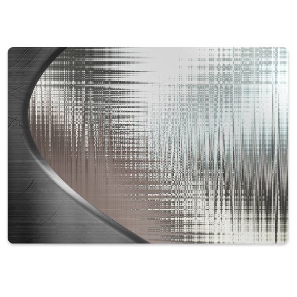 Tapete escritório Prata abstrata