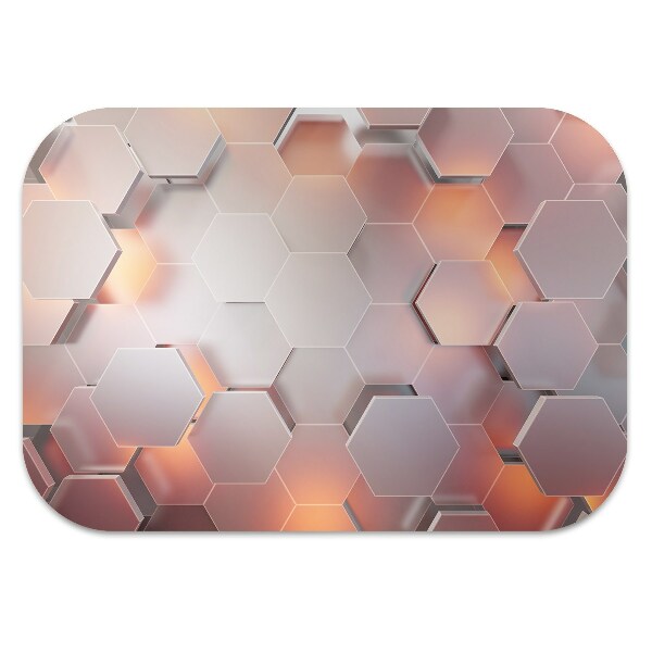 Tapete escritório Abstração hexa