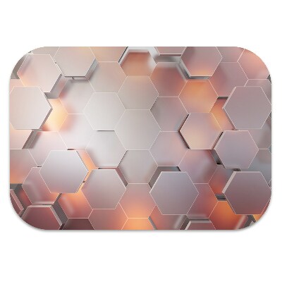 Tapete escritório Abstração hexa