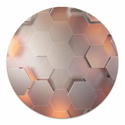 Tapete escritório Abstração hexa
