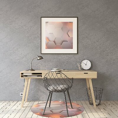 Tapete escritório Abstração hexa