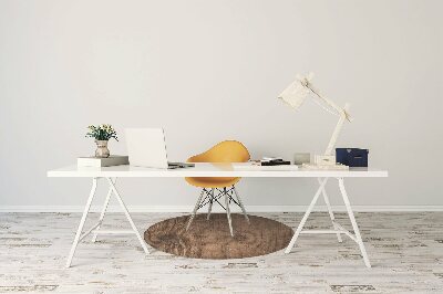 Tapete para cadeira de escritório Madeira velha