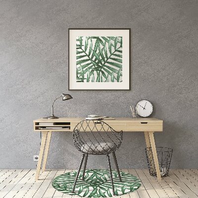 Tapete escritório Folhas tropicais