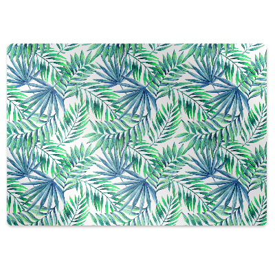 Tapete para escritório Folhas pintadas