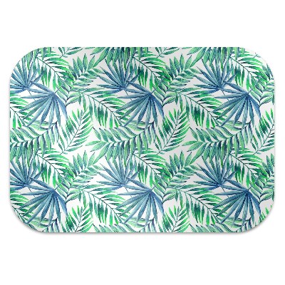 Tapete para escritório Folhas pintadas