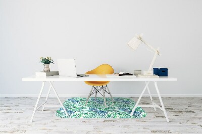 Tapete para escritório Folhas pintadas