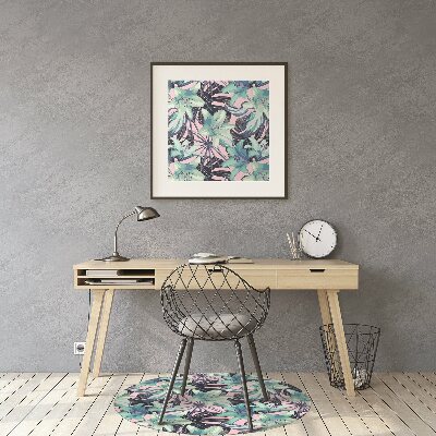 Tapete escritório Lírios pintados