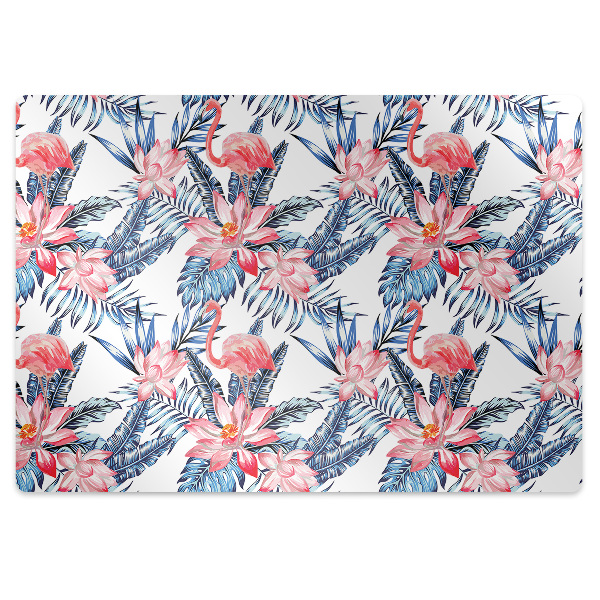 Tapete para escritório Flamingo pintado