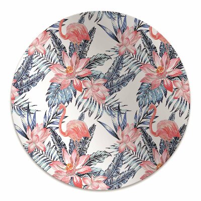 Tapete para escritório Flamingo pintado