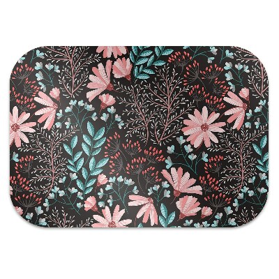 Tapete para escritório Flores vintage