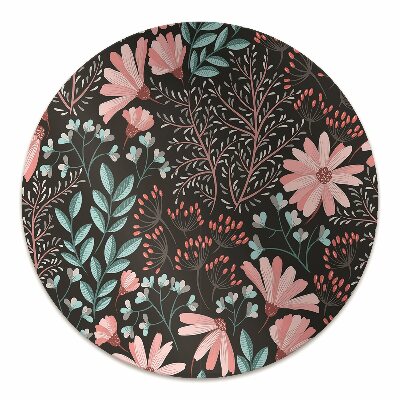 Tapete para escritório Flores vintage