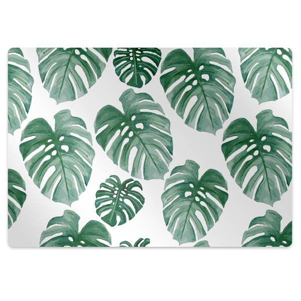 Tapete escritório Folhas de Monstera