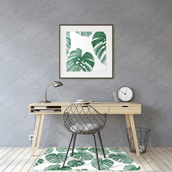 Tapete escritório Folhas de Monstera