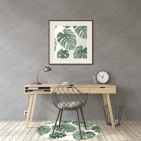 Tapete escritório Folhas de Monstera