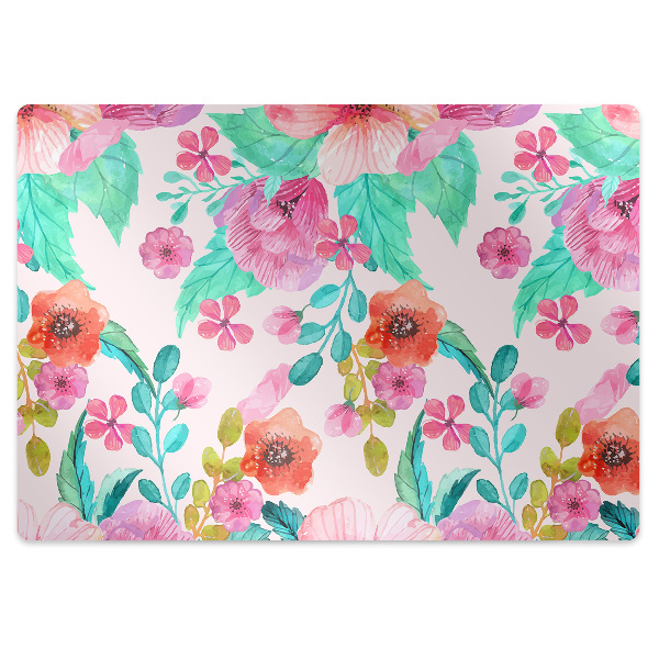 Tapete para escritório Linda flora