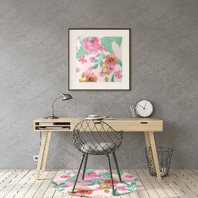 Tapete para escritório Linda flora