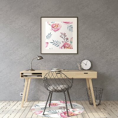 Tapete para escritório Flores
