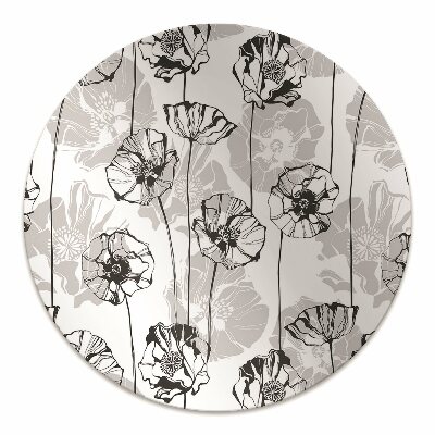 Tapete para escritório Flores Glamour