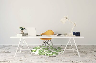 Tapete para cadeira de escritório Trevo