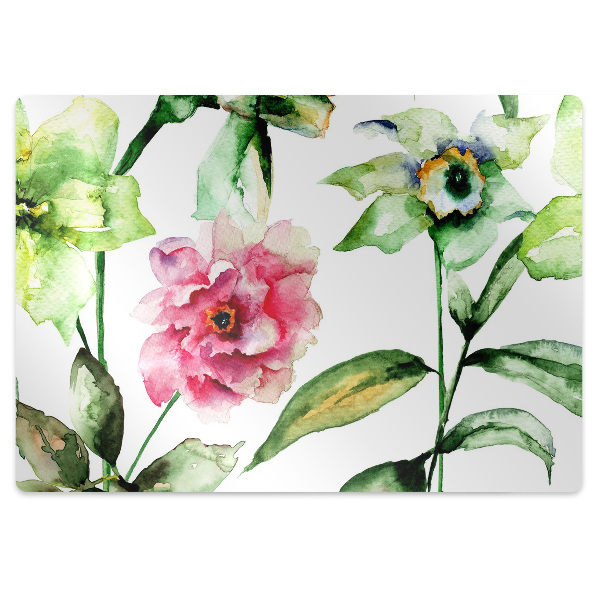 Tapete para escritório Flores da primavera
