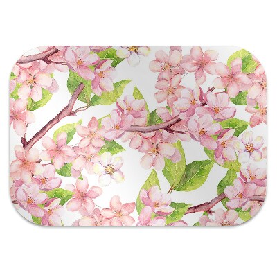 Tapete para escritório flores de cerejeira