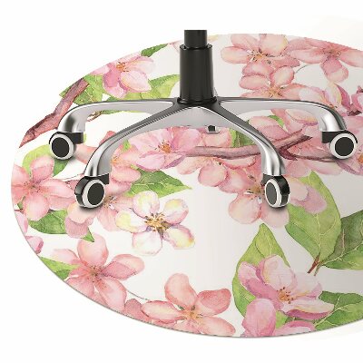 Tapete para escritório flores de cerejeira