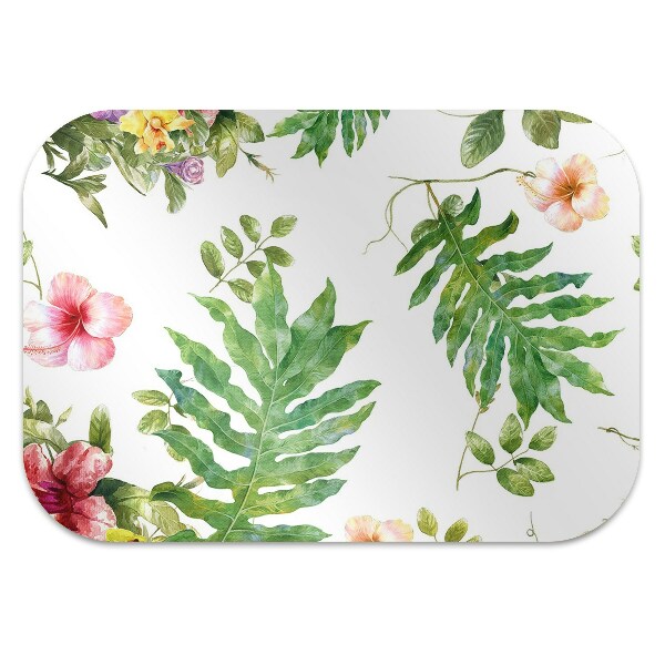 Tapete escritório Folhas e flores