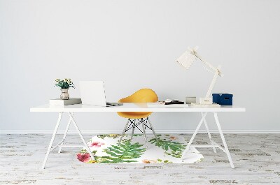 Tapete escritório Folhas e flores
